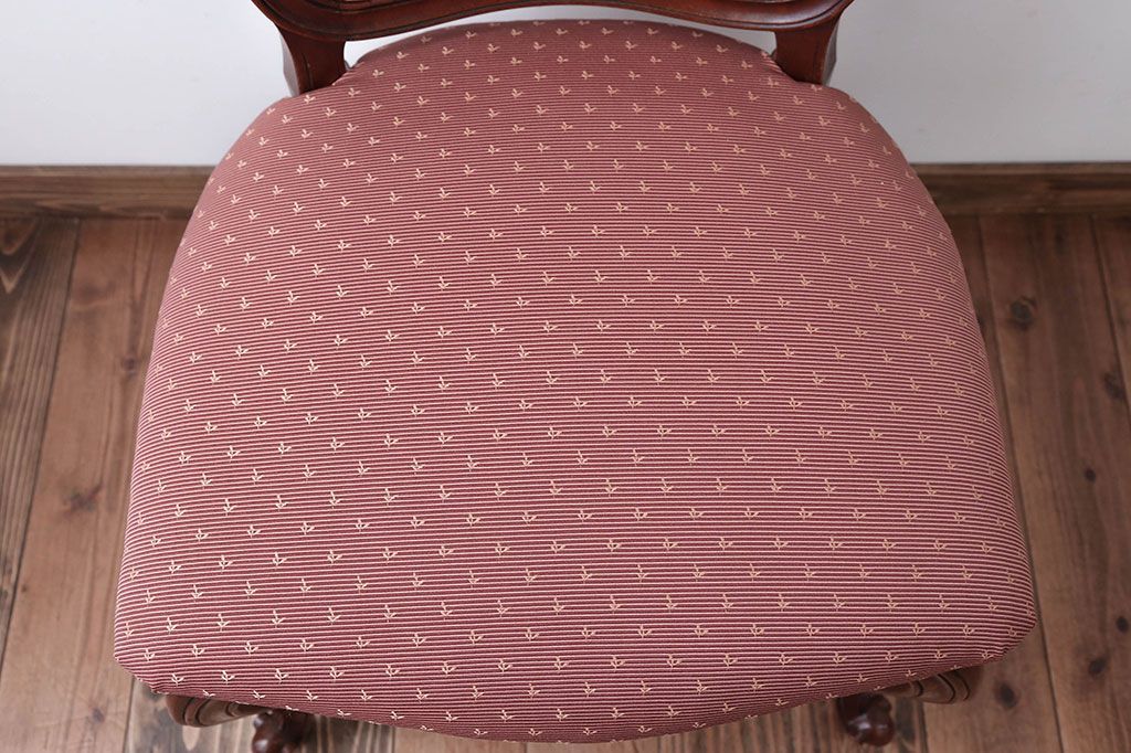 中古　DREXEL HERITAGE(ドレクセルヘリテイジ)　Et Cetera(エトセトラ)シリーズ・マホガニー材ダイニングチェア(定価約20万円)(2)