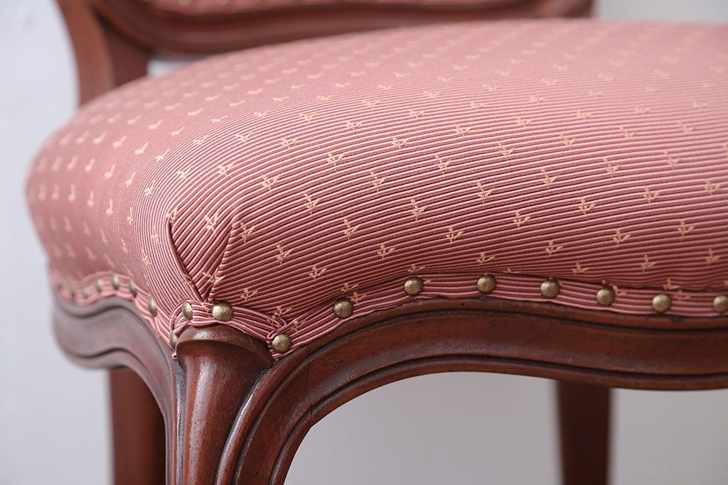 中古　DREXEL HERITAGE(ドレクセルヘリテイジ)　Et Cetera(エトセトラ)シリーズ・マホガニー材ダイニングチェア(定価約20万円)(2)