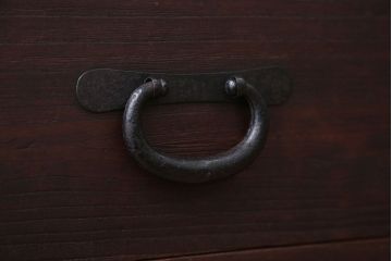 アンティーク家具　和製アンティーク　古い桐材の時代箪笥ローボード(2、桐箪笥、桐たんす)