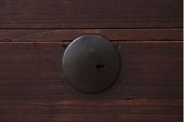 アンティーク家具　和製アンティーク　古い桐材の時代箪笥ローボード(2、桐箪笥、桐たんす)