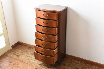 中古　DREXEL HERITAGE(ドレクセルヘリテイジ)　Touraine(ツーレイン)シリーズ・7杯チェスト