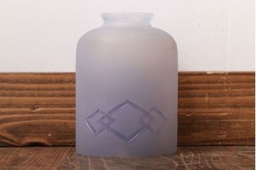和製アンティーク　大正時代　オパールガラスのペンダントライト(電笠照明)