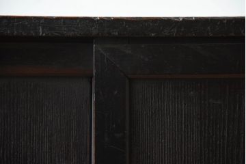 アンティーク家具　古民具・骨董　古い木が味わい深いアンティーク帳場戸棚