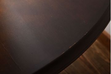 中古　飛騨産業　キツツキマーク　ラウンドダイニングテーブル