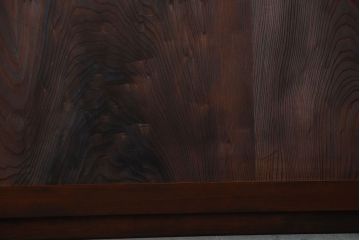 古民具・骨董　色ガラス入り!モダンなガラス帯戸4枚セット