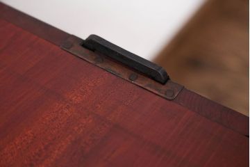 アンティーク家具　和製アンティーク　前面欅材!オープンラックのローボード(テレビボード)
