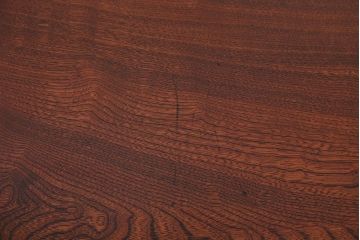 アンティーク家具　和製アンティーク　天板栓材一枚板の角ちゃぶ台