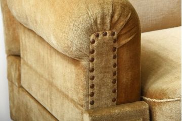 アンティーク家具　アンティーク　ドイツ製　シャビーシックなリクライニングソファ