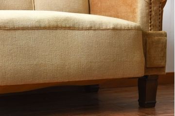 アンティーク家具　アンティーク　ドイツ製　シャビーシックなリクライニングソファ