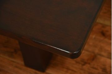 中古　北海道民芸家具　シックでモダンな座卓(定価約14万円)