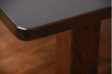 中古　北海道民芸家具　シックでモダンな座卓(定価約14万円)