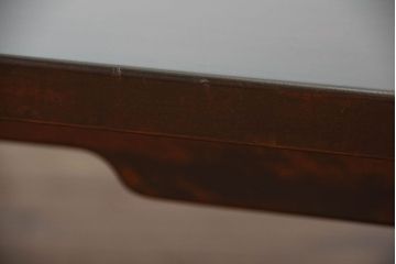 中古　北海道民芸家具　シックでモダンな座卓(定価約14万円)