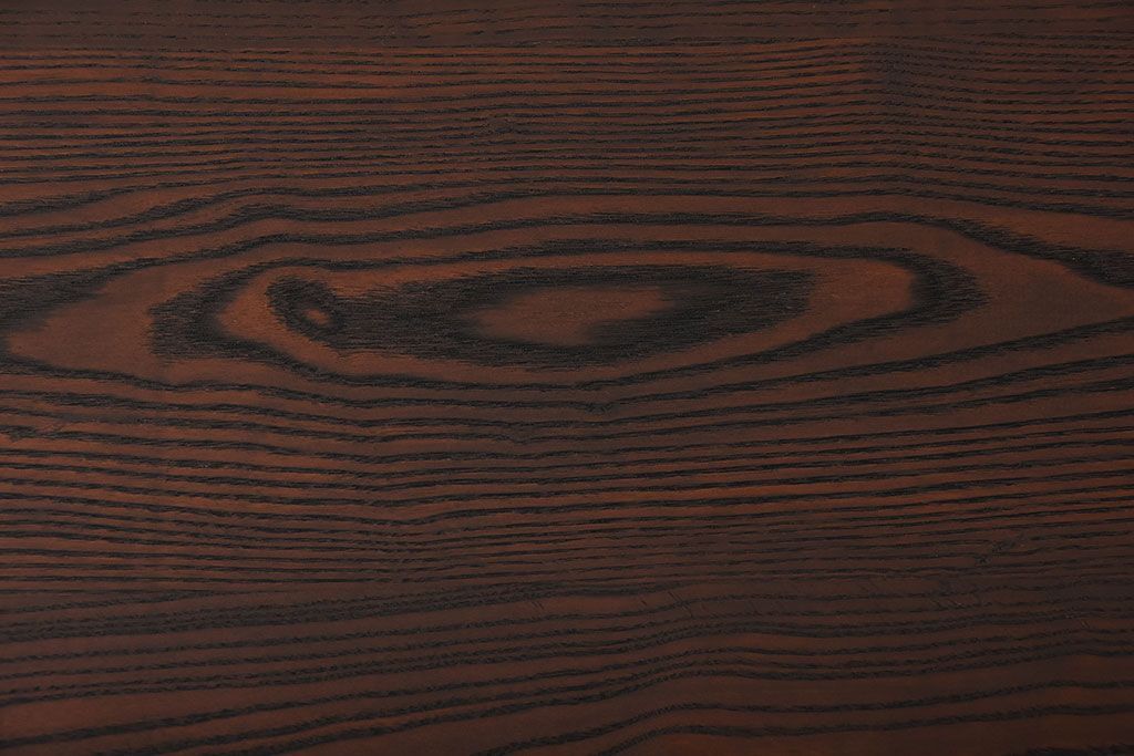 アンティーク家具　アンティーク　シンプルなナラ材のダイニングテーブル