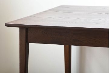 アンティーク家具　アンティーク　シンプルなナラ材のダイニングテーブル