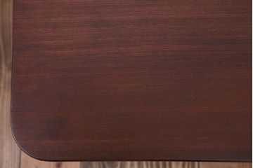 アンティーク家具　和製アンティーク　天板栓材一枚板の長方形型角ちゃぶ台