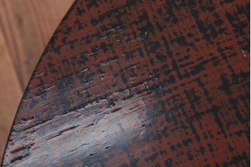 レトロ家具　昭和レトロ　アンティーク丸ちゃぶ台(センターテーブル)