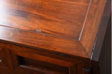 民芸家具　ビンテージ品　モダンなライティングビューロー(2)