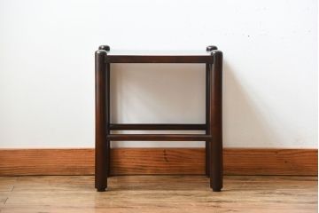 アンティーク雑貨　中古　北海道民芸家具　シンプルでモダンなサイドテーブル
