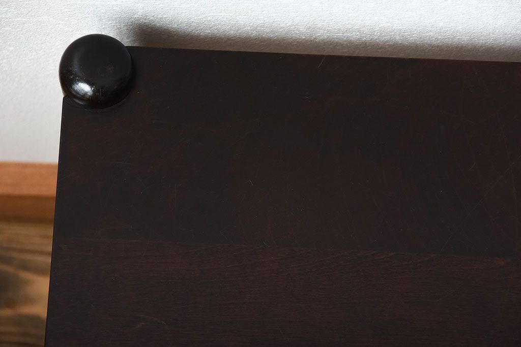 アンティーク雑貨　中古　北海道民芸家具　シンプルでモダンなサイドテーブル