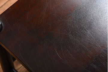 アンティーク雑貨　中古　北海道民芸家具　シンプルでモダンなサイドテーブル