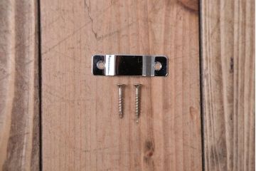 アンティーク雑貨　中古　秋田木工　シンプルな丸型壁掛け鏡(ウォールミラー)