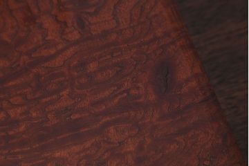 アンティーク雑貨　古民具・骨董　総欅玉杢材!漆塗りが美しい高級文箱