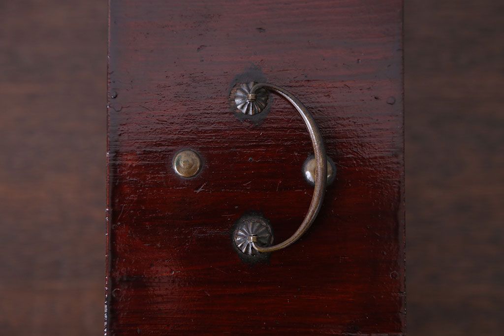 アンティーク家具　古民具・骨董　古い木のとてもちいさな小引き出し