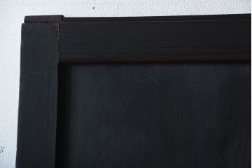 和製アンティーク　色ガラス入り!モダンなガラス帯戸(1)