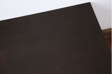 中古　北海道民芸家具　脚折り畳み式座卓