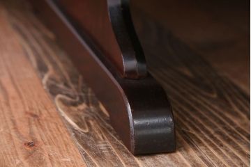 中古　北海道民芸家具　脚折り畳み式座卓