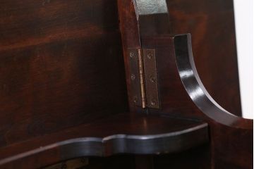 中古　北海道民芸家具　脚折り畳み式座卓