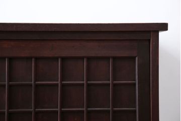 アンティーク家具　和製アンティーク　高級品!上質な格子戸収納戸棚