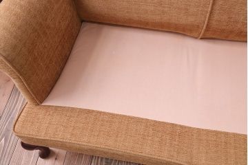 ヴィンテージ家具　イギリスビンテージ　シンプルで上品なウィングバックラブソファ(ウイングバック)