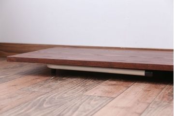 アンティーク家具　アンティーク　ペイント鉄脚の2wayセンターテーブル(座卓・作業台)(1)