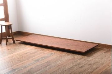 アンティーク家具　アンティーク　シックなペイント鉄脚の2wayセンターテーブル(座卓・作業台)(1)