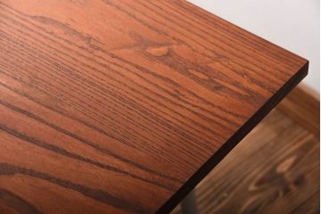 アンティーク家具　アンティーク　ペイント鉄脚の2wayセンターテーブル(座卓・作業台)(2)