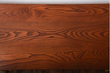 アンティーク家具　アンティーク　くすんだ色味がおしゃれなペイント鉄脚の2wayセンターテーブル(座卓・作業台)(2)