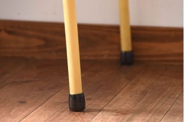 アンティーク家具　アンティーク　くすんだ色味がおしゃれなペイント鉄脚の2wayセンターテーブル(座卓・作業台)(2)