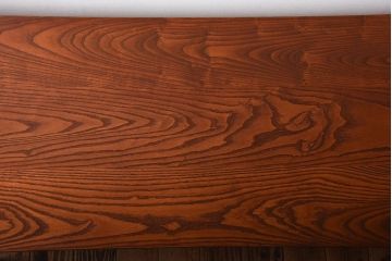 アンティーク家具　アンティーク　シックなペイント鉄脚の2wayセンターテーブル(座卓・作業台)(3)