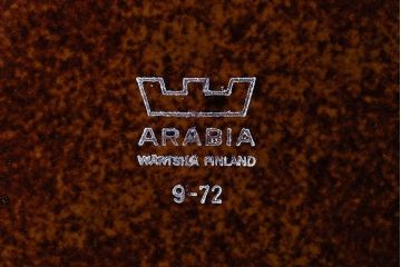 アンティーク雑貨　北欧ビンテージ　アラビア(ARABIA)・Mモデル　プレート2枚セット