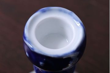 アンティーク雑貨　イギリスアンティーク　優雅なバラのドレッサーセット(キャンドルスタンド・小物入れ・トレー)