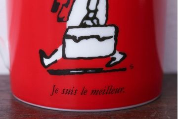 アンティーク雑貨　BERNARDAUD(ベルナルド)・LE PETIT NICOLAS(プチ・ニコラ)　Gian(ジアン)・Oiseaux de paradeis(オアゾ・ドゥ・パラディ)　マグカップ2つセット