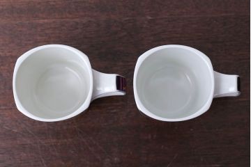 アンティーク雑貨　Rosenthal(ローゼンタール)スタジオライン・ラブストーリーシリーズ　飛行機　カップル　マグカップ2つセット