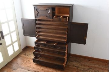 中古　高級品!永田良介商店製のチェスト(定価780000円)