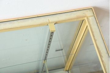 レトロ家具　昭和レトロ　かわいらしい見た目のセキスイファッションケース(ガラスケース)