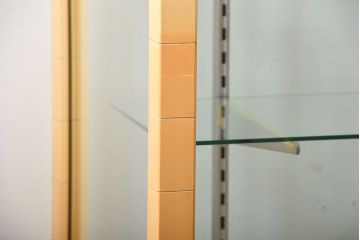 レトロ家具　昭和レトロ　かわいらしい見た目のセキスイファッションケース(ガラスケース)