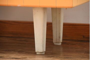 レトロ家具　昭和レトロ　かわいらしい見た目のセキスイファッションケース(ガラスケース)