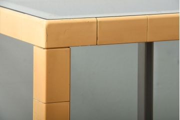 レトロ家具　昭和レトロ　かわいらしい見た目のセキスイファッションケース(ガラスケース)