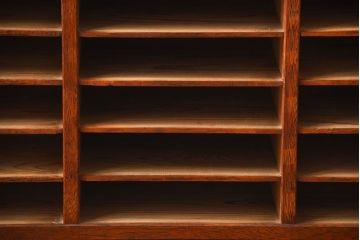 レトロ家具　昭和レトロ　古い木製の引き出し付きアンティーク書類棚(カルテケース)