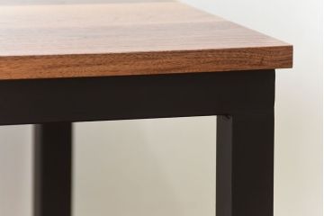 【ラフジュ工房オリジナル・ダイニングテーブル】 ペイントアイアンレッグのダイニングテーブル(鉄脚)(2)